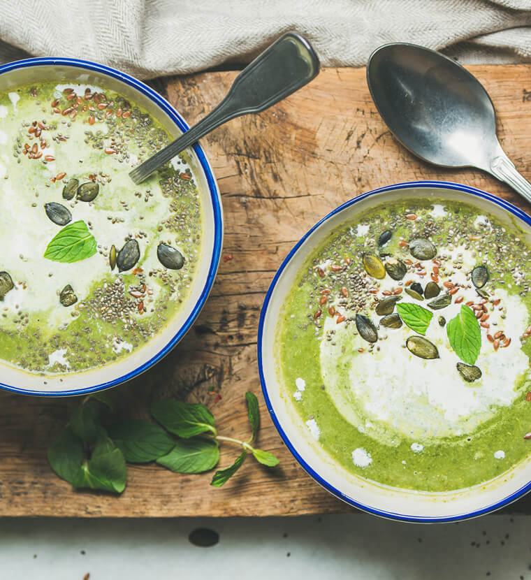 vegan soepen en sauzen